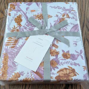 Anthropologie Maeve Nina Duvet Cover | Full | Lilac Floral | NWT